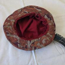 Inside hat with lining