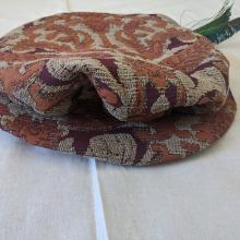 Left side view of hat