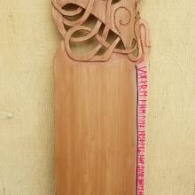 Urnes style viking cutting board 