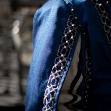 Detail shot of the Zimarra and Sottana sleeves.