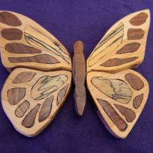 completed butterfly intarsia