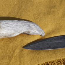 6 Close-up of second side of sheath - unsheathed