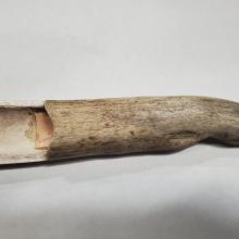 1 Antler sheath - before carving